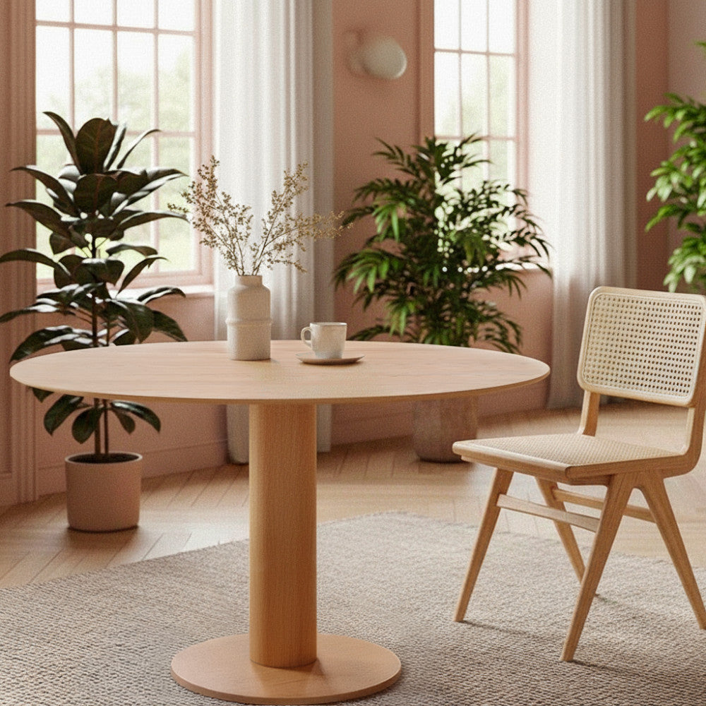 lisa-mesa-de-comedor-redonda-de-madera-para-4-personas-o120-cm__Madera clara