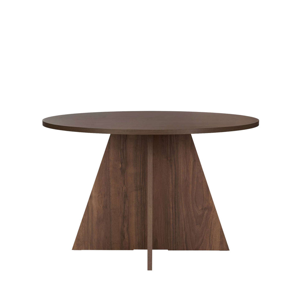 naro-mesa-de-comedor-redonda-de-madera-para-4-personas__Madera oscura