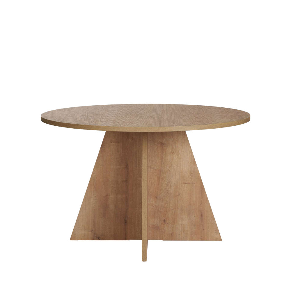 naro-mesa-de-comedor-redonda-de-madera-para-4-personas__Madera clara