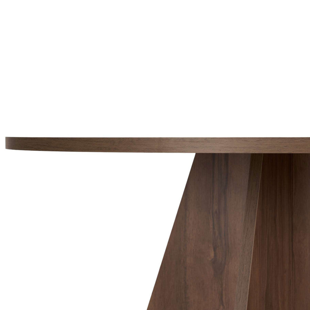 naro-mesa-de-comedor-redonda-de-madera-para-4-personas__Madera oscura