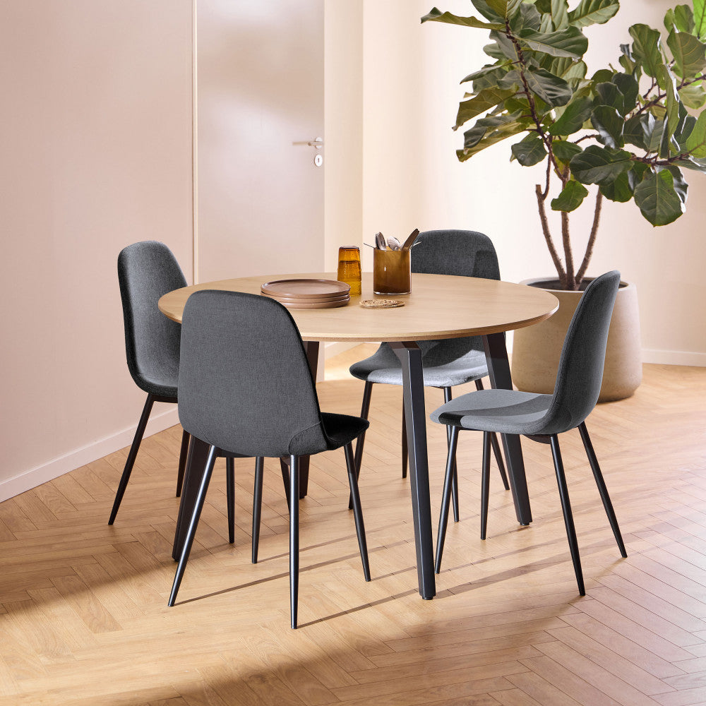 lunka-mesa-de-comedor-redonda-de-madera-para-4-personas-o120-cm__Madera clara