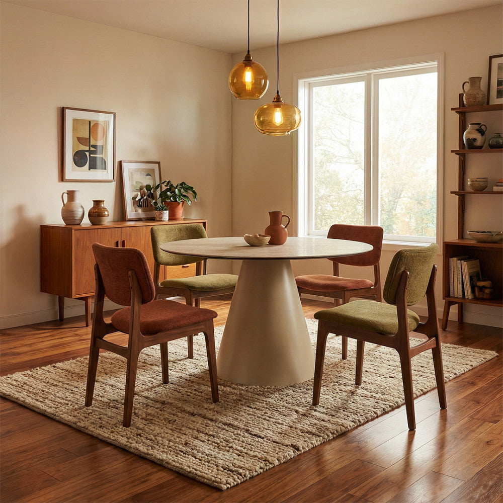 chiba-mesa-de-comedor-redonda-para-4-personas-con-efecto-travertino__Beige