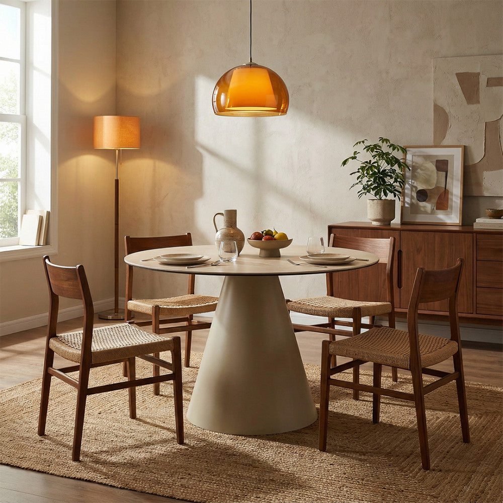 chiba-mesa-de-comedor-redonda-para-4-personas-con-efecto-travertino__Beige