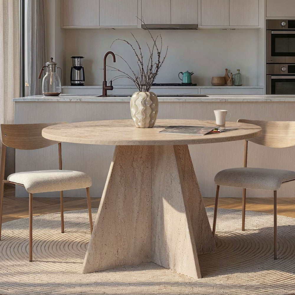naro-mesa-de-comedor-redonda-para-4-personas-con-efecto-travertino__Beige