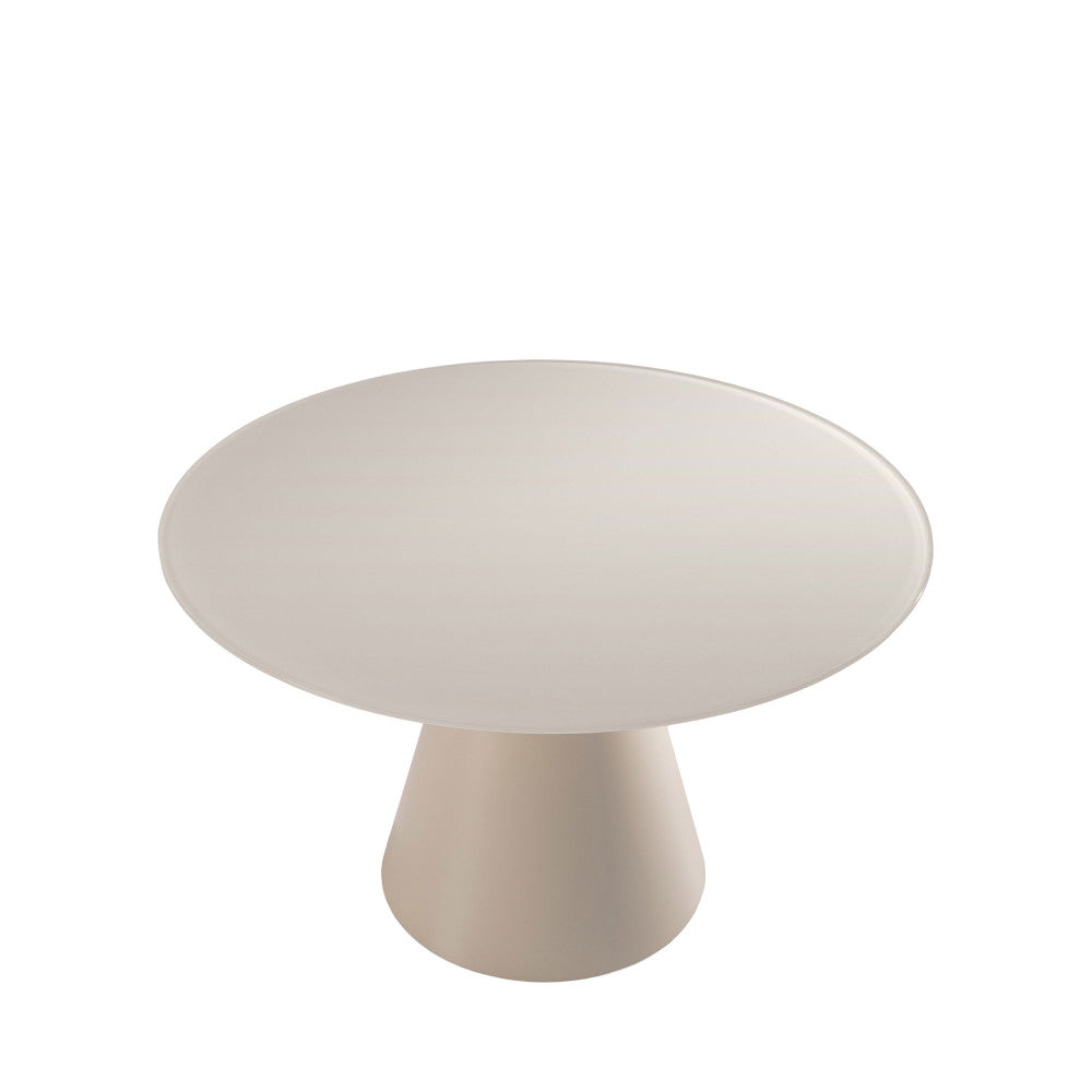 celeste-mesa-de-comedor-redonda-para-4-personas-en-vidrio-templado-y-metal-o120-cm__Beige