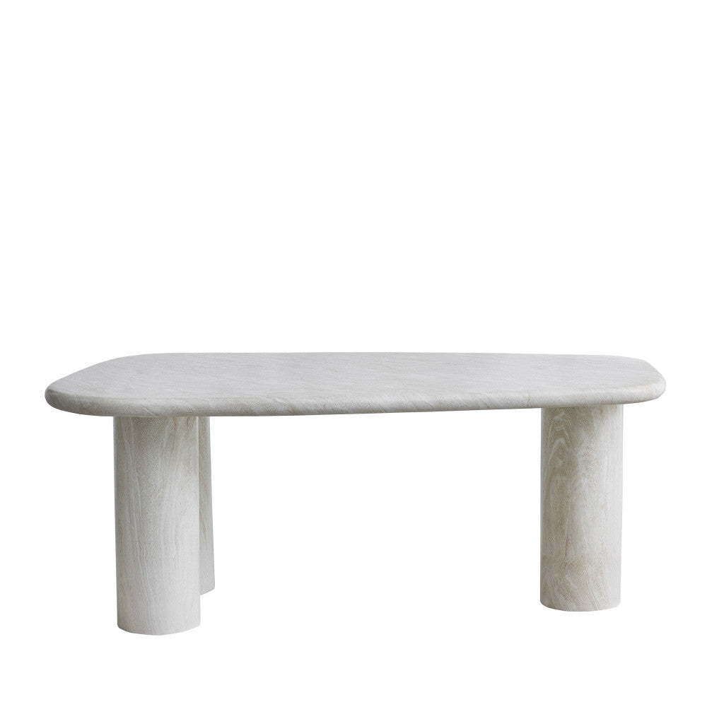 rhodes-mesa-de-comedor-para-6-personas-en-efecto-travertino__Beige Imagen
