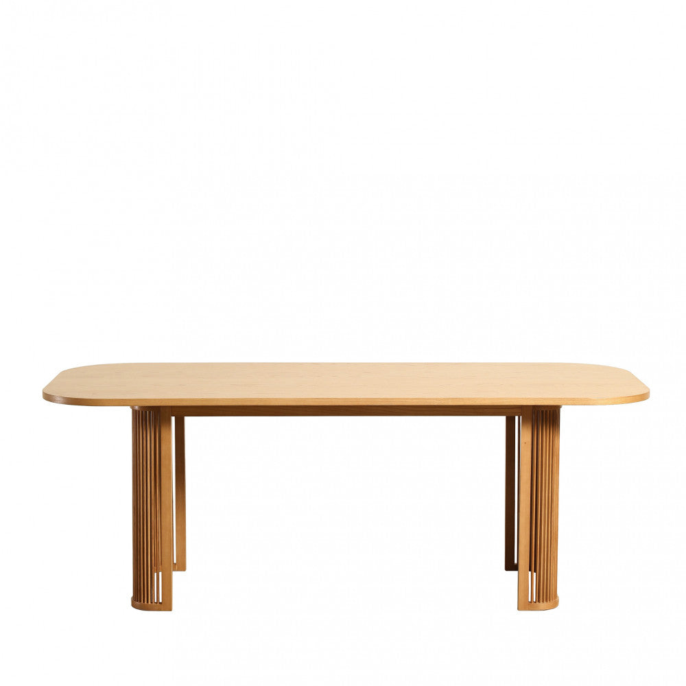 capana-mesa-de-comedor-de-madera-para-8-personas__Madera clara