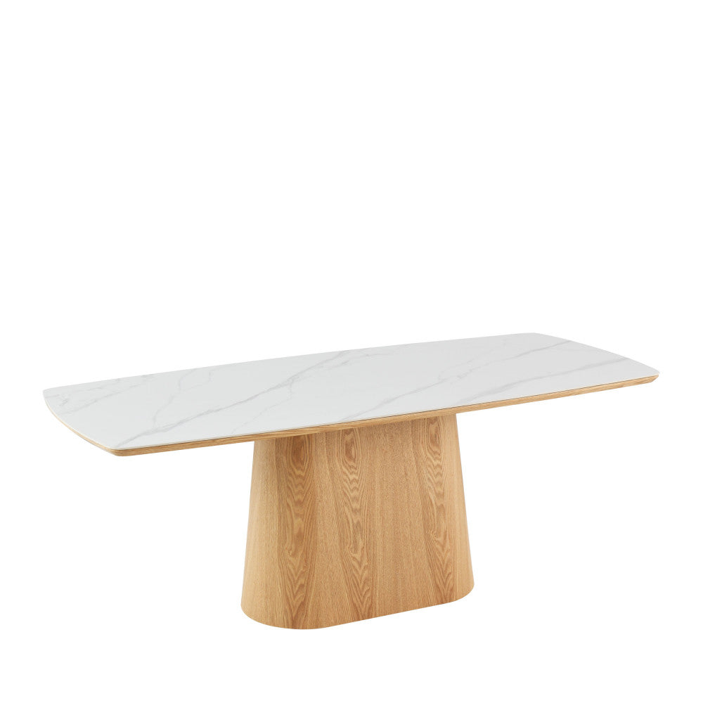 reno-mesa-de-comedor-para-8-personas-con-efecto-marmol-y-madera__Madera clara