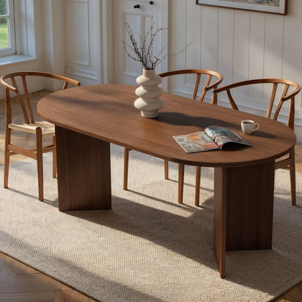 sam-mesa-de-comedor-ovalada-de-madera-para-8-personas__Madera oscura