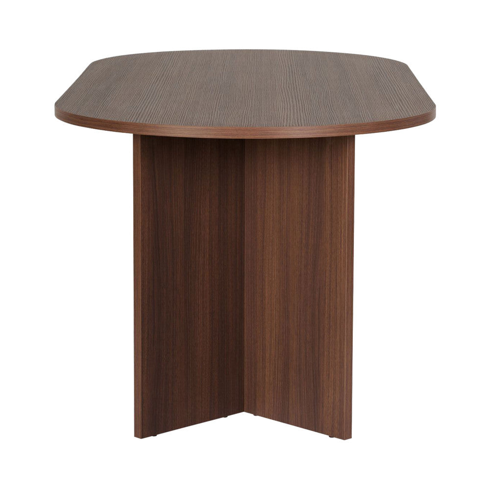 sam-mesa-de-comedor-ovalada-de-madera-para-8-personas__Madera oscura
