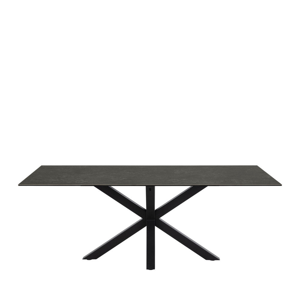 eurame-mesa-de-comedor-para-8-personas-de-ceramica-y-metal__Negro