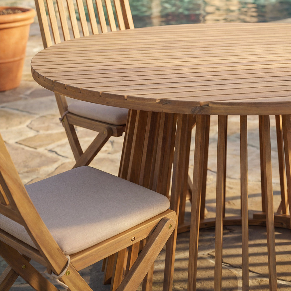 boro-mesa-de-comedor-de-jardin-redonda-de-madera-para-6-personas__Madera clara