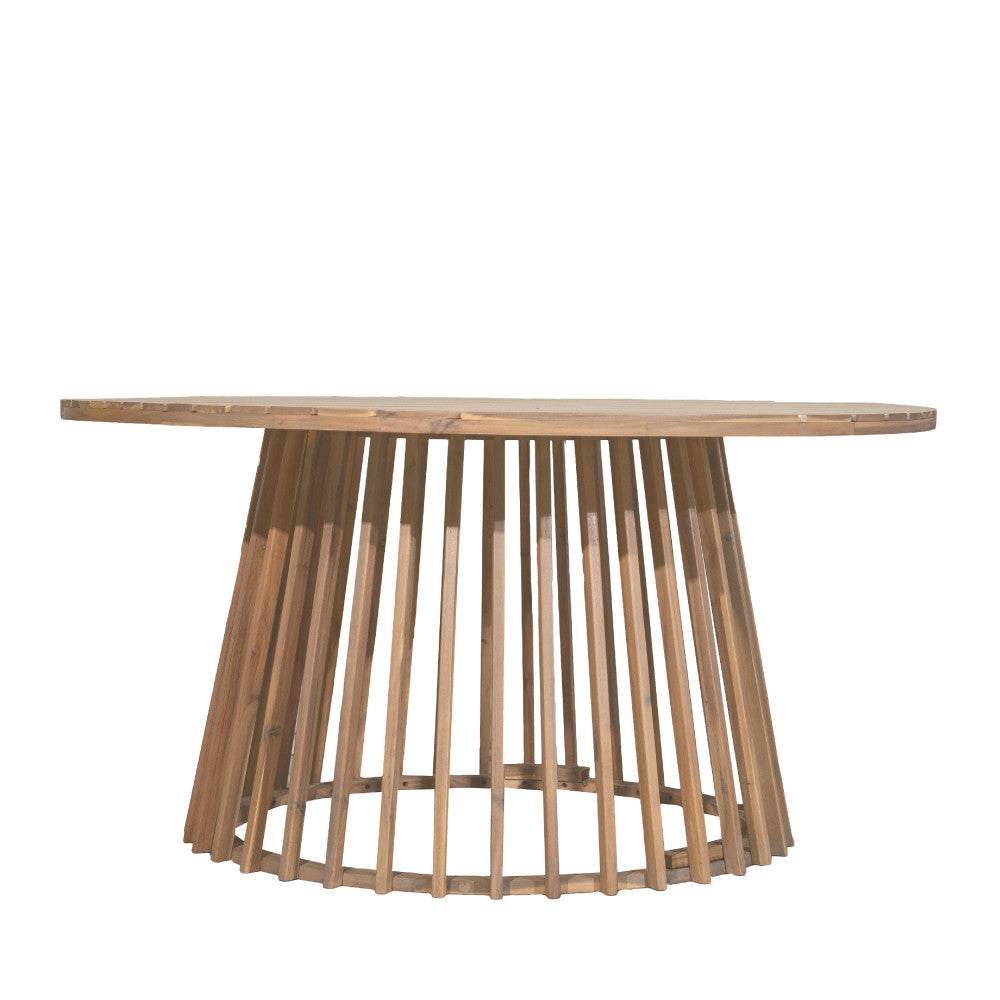 boro-mesa-de-comedor-de-jardin-redonda-de-madera-para-6-personas__Madera clara