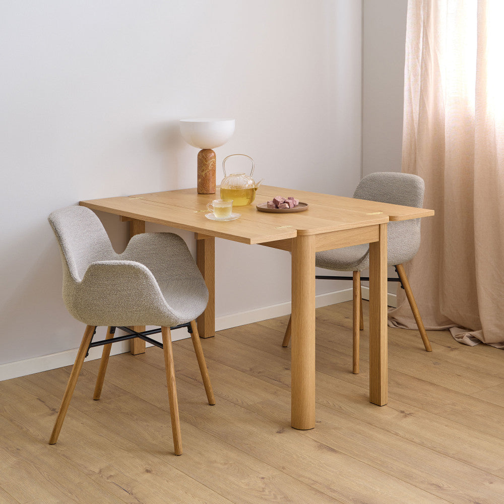 fika-mesa-de-comedor-extensible-de-madera-para-2-a-4-personas-120x45-90-cm__Madera clara