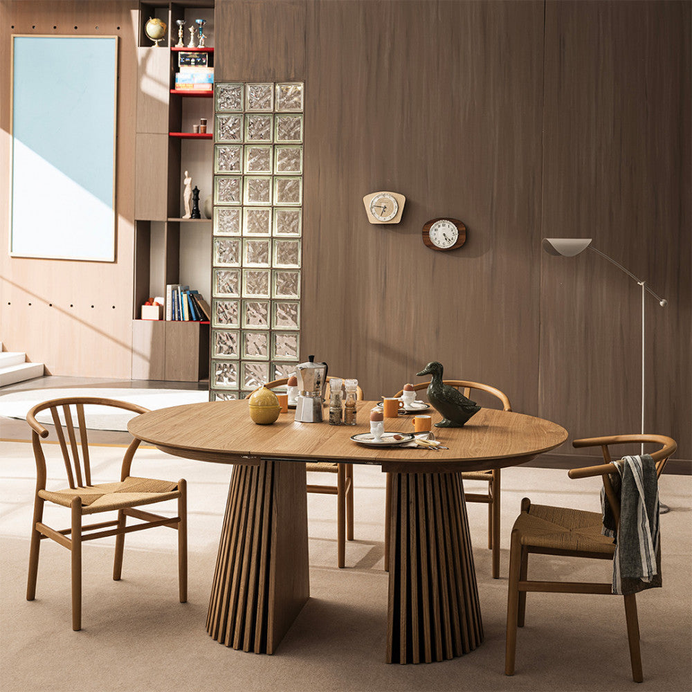 lea-mesa-de-comedor-extensible-de-madera-para-4-a-8-personas-o120-200x120cm__Madera clara