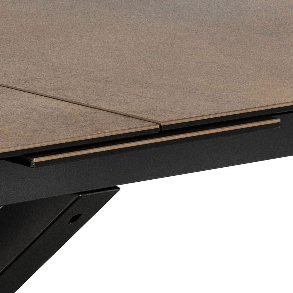 eurema-mesa-de-comedor-extensible-de-6-a-12-personas-en-ceramica-y-metal-200-240x100cm__Castaño