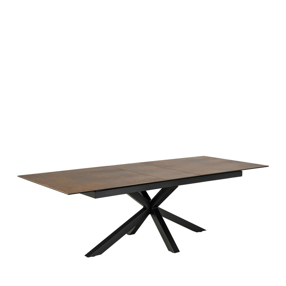 eurema-mesa-de-comedor-extensible-de-6-a-12-personas-en-ceramica-y-metal-200-240x100cm__Castaño