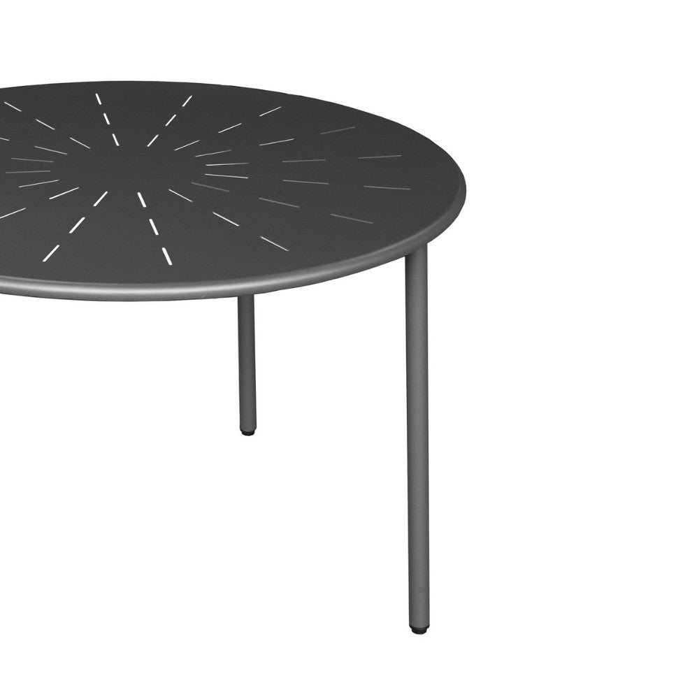 zola-mesa-de-comedor-de-jardin-redonda-para-4-personas-de-metal__Gris oscuro