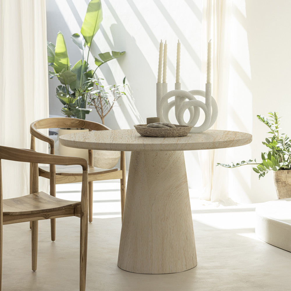 danli-mesa-de-comedor-redonda-para-4-personas-efecto-travertino__Beige