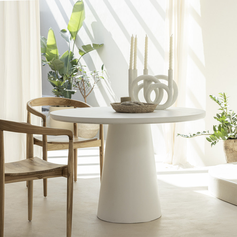 danli-mesa-de-comedor-redonda-para-4-personas-de-fibra-de-cemento__Blanco