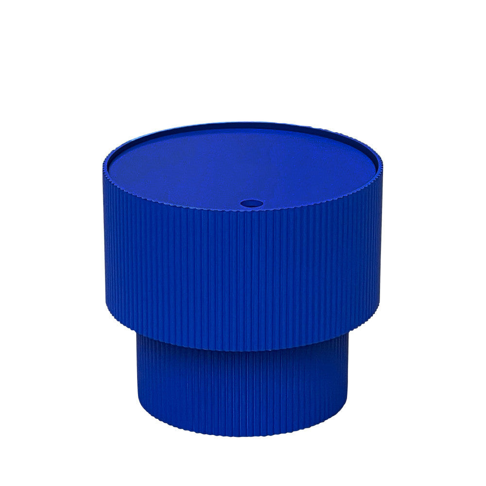 sand-ii-mesa-auxiliar-con-almacenamiento-en-madera-o38-5cm__Azul electrico