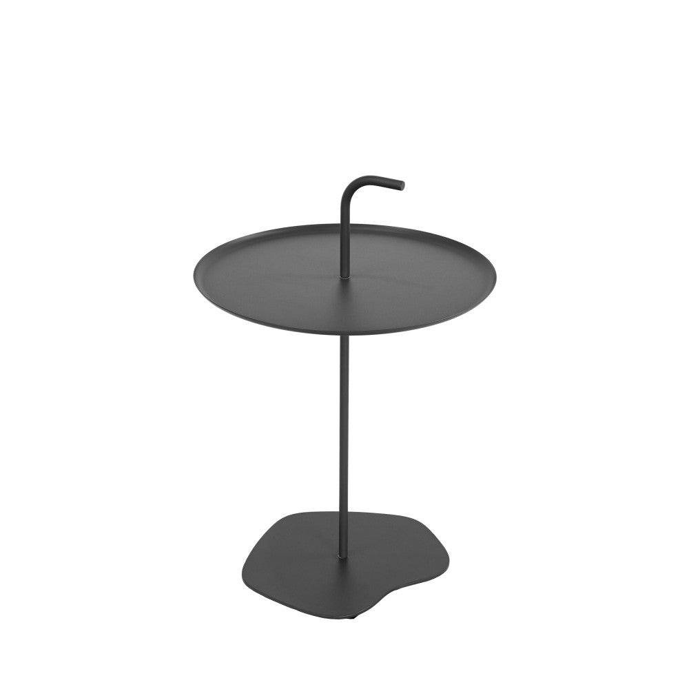 sivo-mesa-auxiliar-redonda-de-metal-para-interior-exterior-o38cm__Gris oscuro