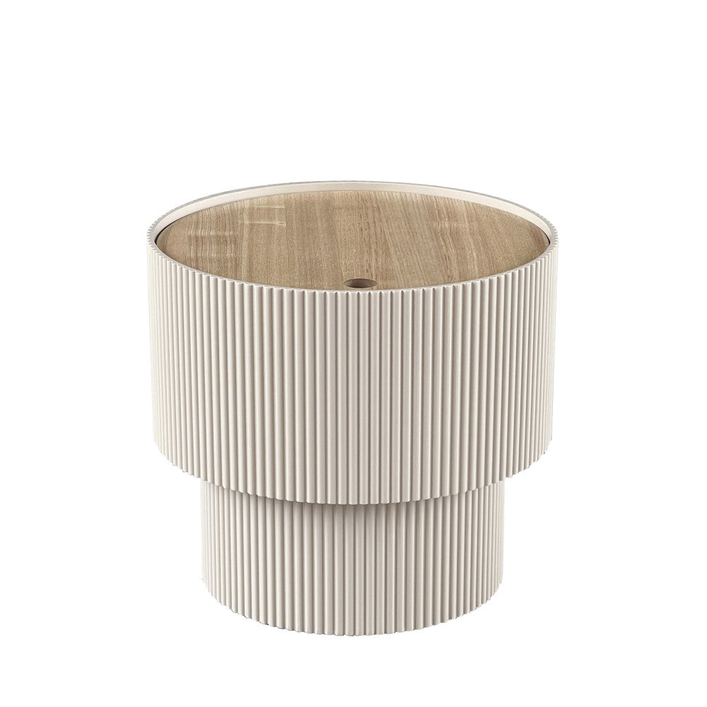 sand-i-mesa-auxiliar-con-almacenamiento-de-madera-o38-5cm__Beige Imagen