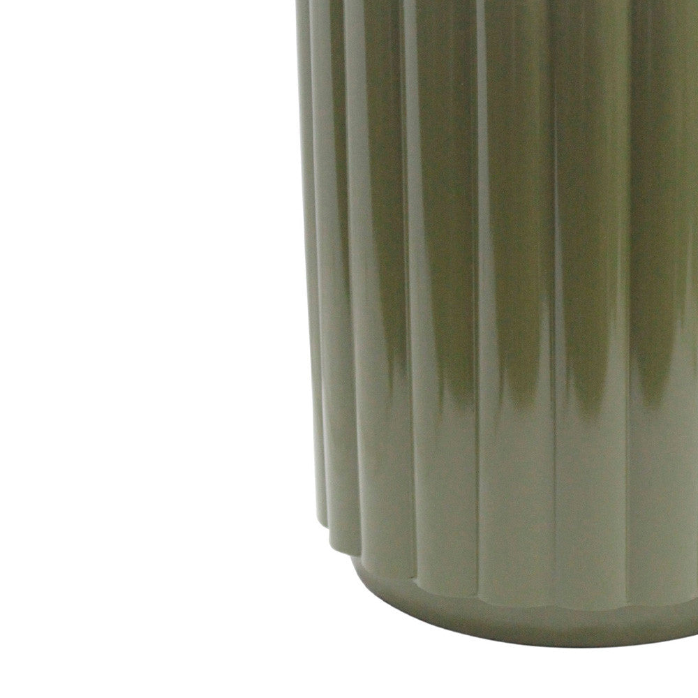 louise-mesa-auxiliar-redonda-de-metal-o38-5-cm__Caqui verde