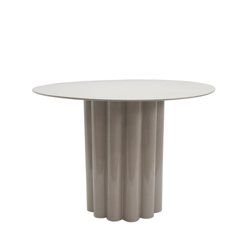 leon-mesa-de-centro-redonda-de-aluminio-o64-cm__Beige Imagen