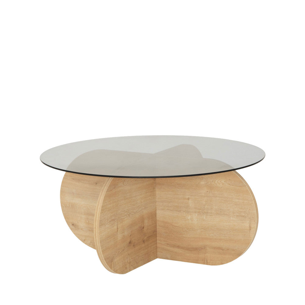 bully-mesa-de-centro-redonda-de-cristal-templado-y-madera-o75cm__Madera clara