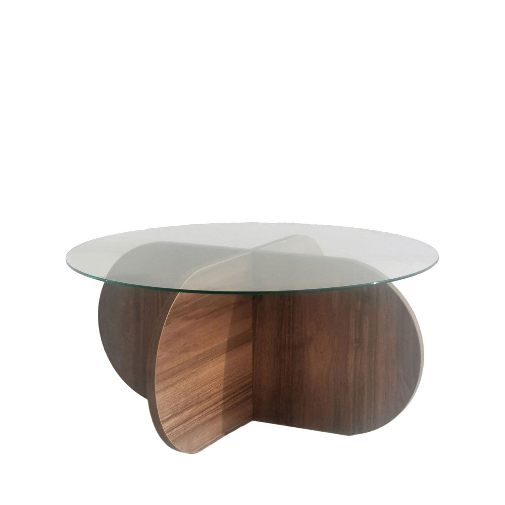 bully-mesa-de-centro-redonda-de-vidrio-templado-y-madera-o75cm__Madera oscura
