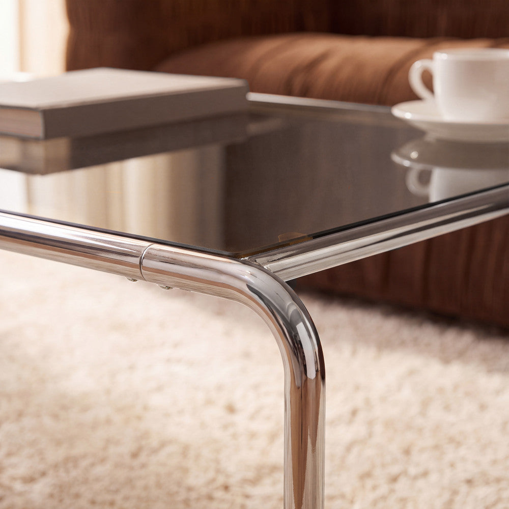 rika-mesa-de-centro-de-cristal-con-patas-cromadas-l110cm__Vidrio ahumado