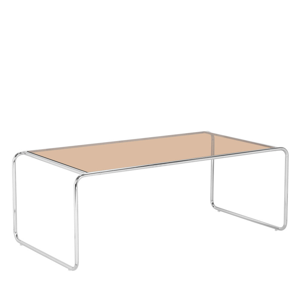rika-mesa-de-centro-de-cristal-con-patas-cromadas-l110cm__Vidrio ámbar