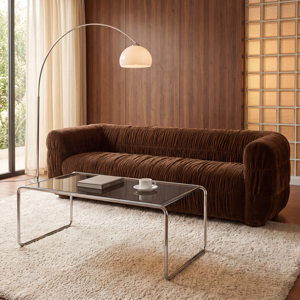 rika-mesa-de-centro-de-cristal-con-patas-cromadas-l110cm__Vidrio ahumado