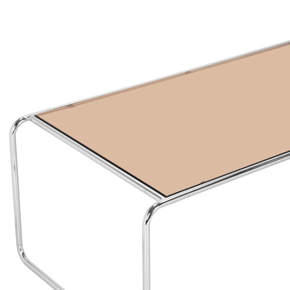rika-mesa-de-centro-de-cristal-con-patas-cromadas-l110cm__Vidrio ámbar
