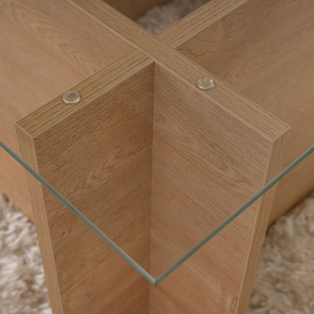 cubix-ii-mesita-de-centro-de-vidrio-templado-y-madera__Madera clara