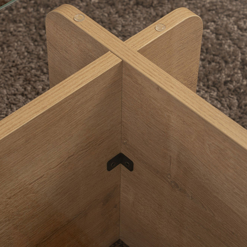 cubix-mesa-de-centro-de-cristal-templado-y-madera__Madera clara