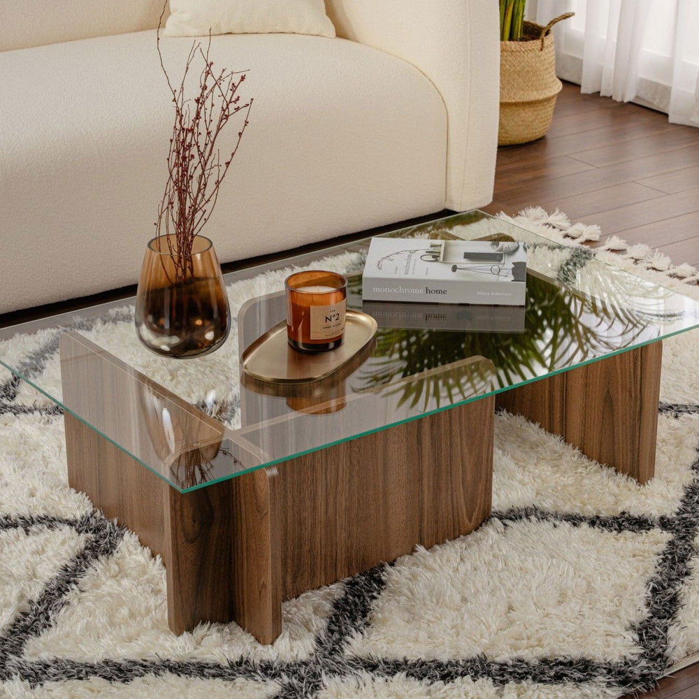 cubix-mesa-de-centro-de-cristal-templado-y-madera__Madera oscura