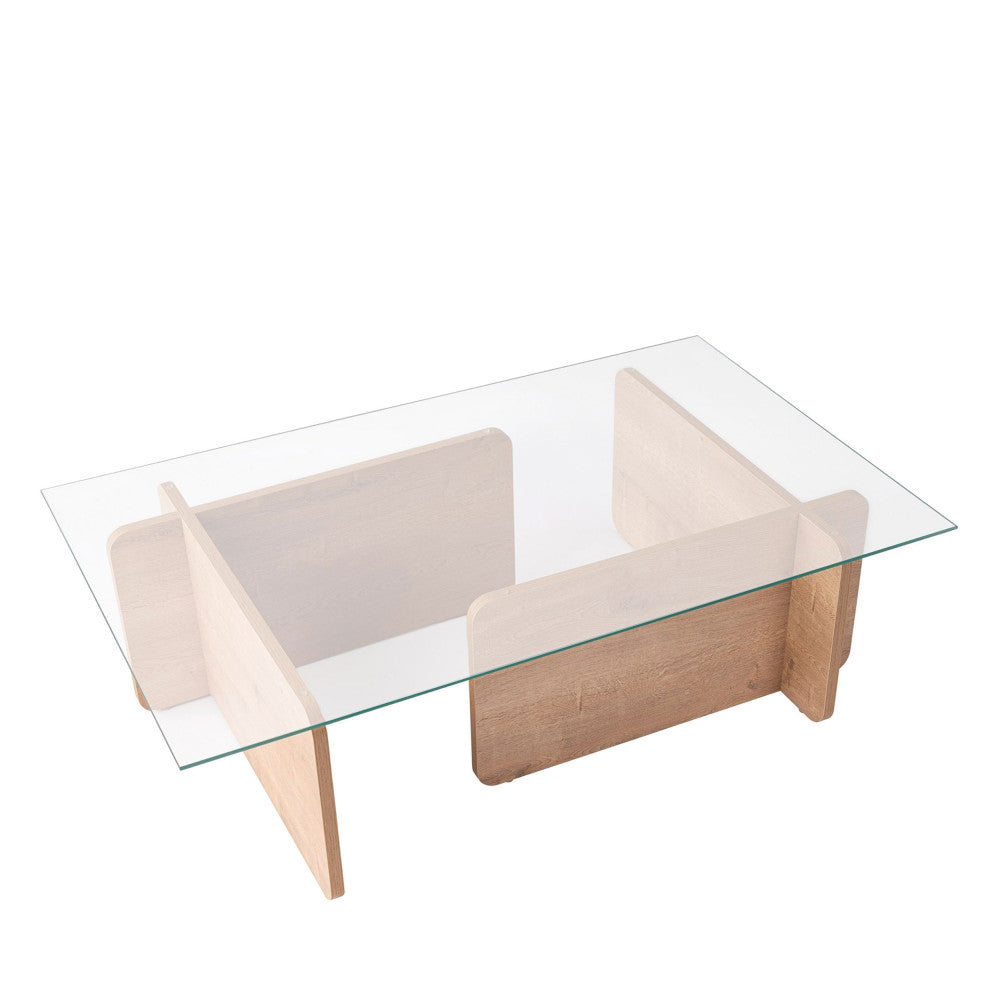 cubix-mesa-de-centro-de-cristal-templado-y-madera__Madera clara