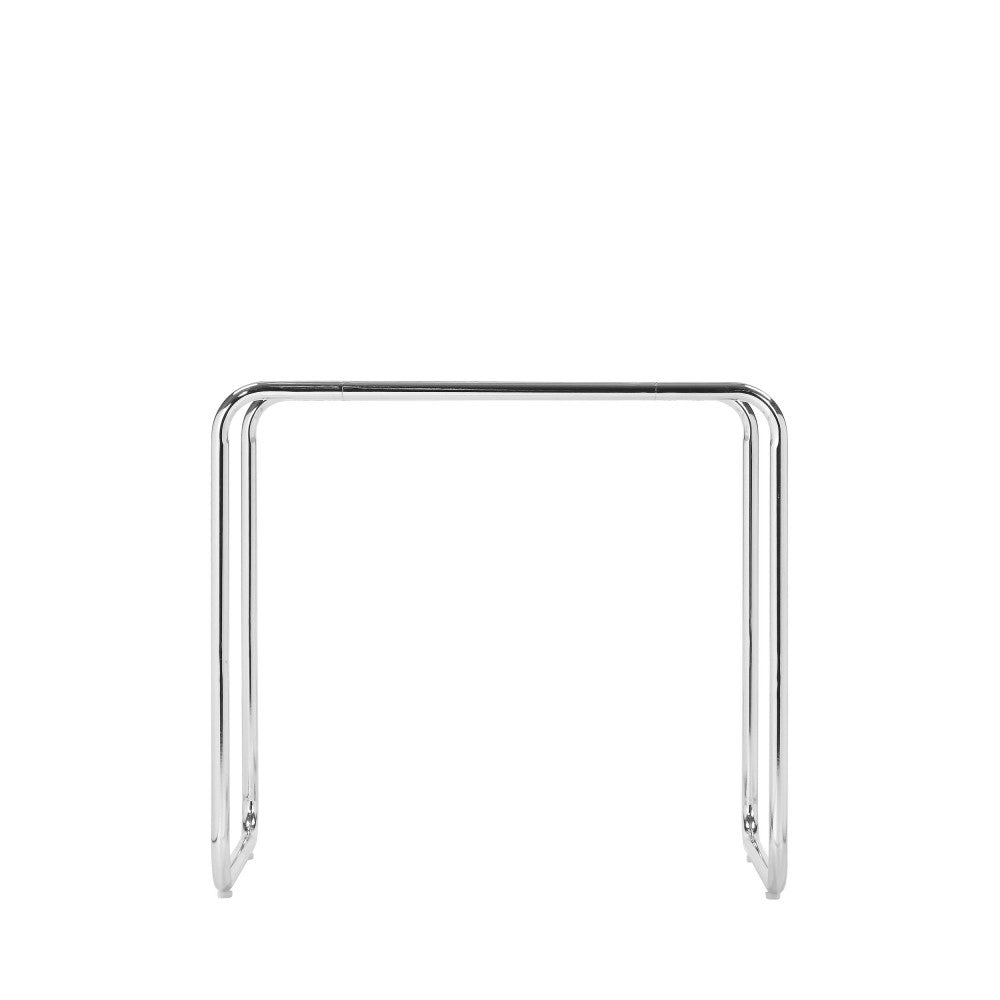 rika-mesa-auxiliar-de-cristal-con-patas-de-cromo__Vidrio ámbar