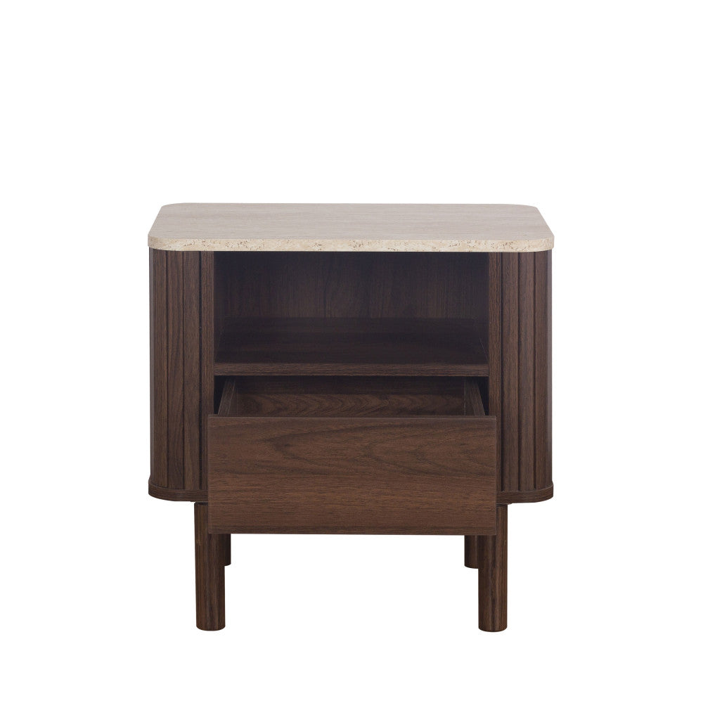 maya-mesa-de-noche-de-1-cajon-en-madera-con-efecto-travertino__Madera oscura