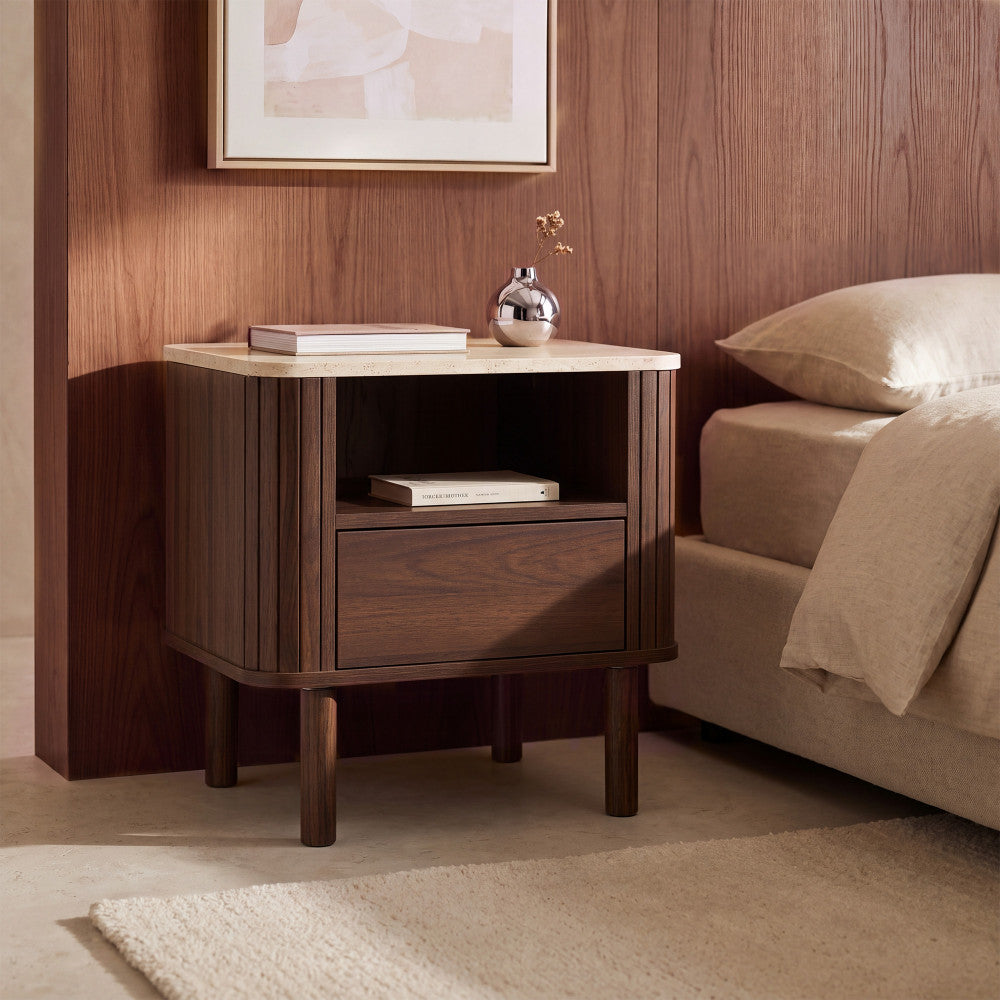 maya-mesa-de-noche-de-1-cajon-en-madera-con-efecto-travertino__Madera oscura