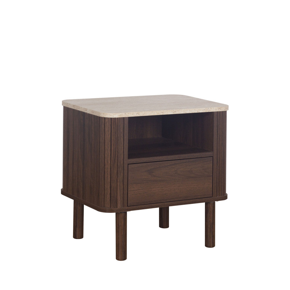 maya-mesa-de-noche-de-1-cajon-en-madera-con-efecto-travertino__Madera oscura