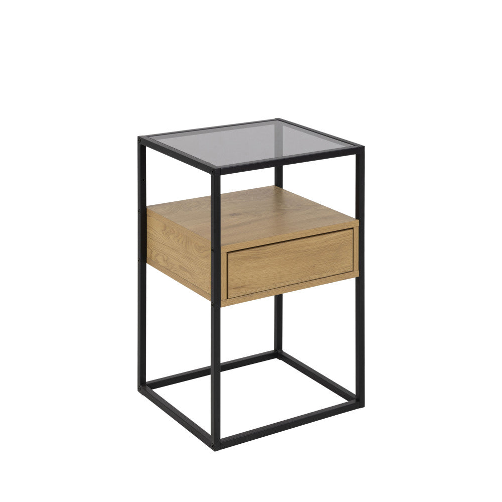 luma-mesita-de-noche-con-1-cajon-de-vidrio-madera-y-metal__Madera clara