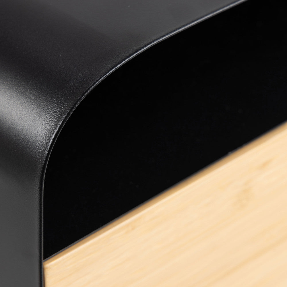 theretra-mesa-de-noche-de-pared-de-metal__Negro