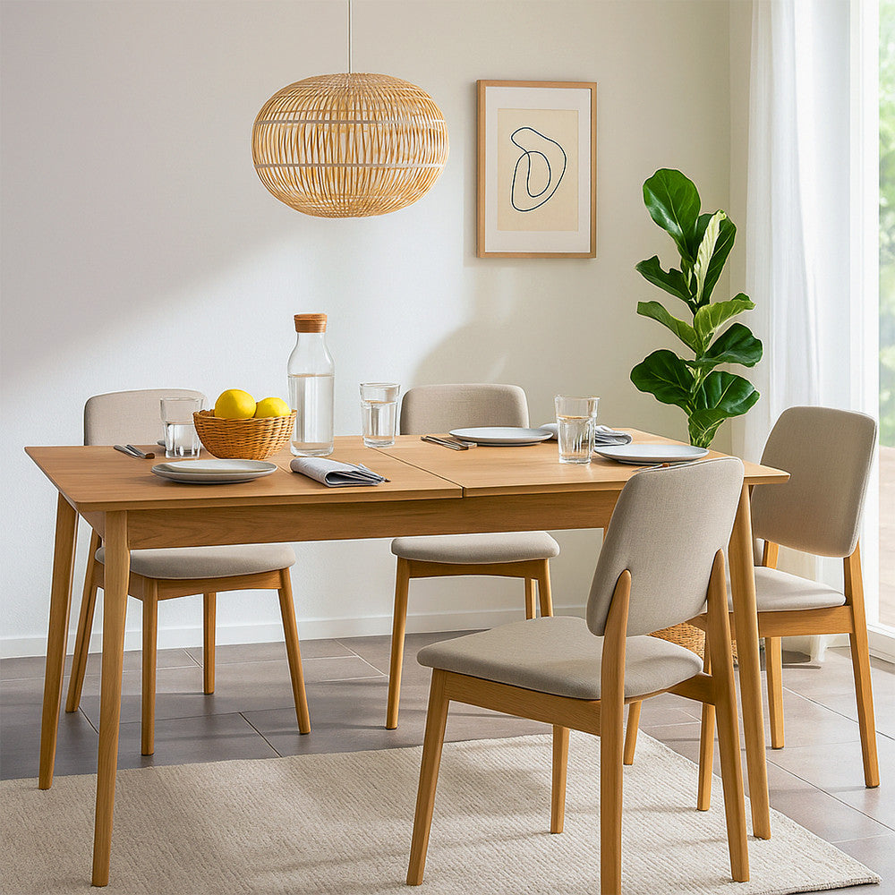 skoll-mesa-de-comedor-extensible-de-4-a-8-personas-150-200x80cm__Madera clara