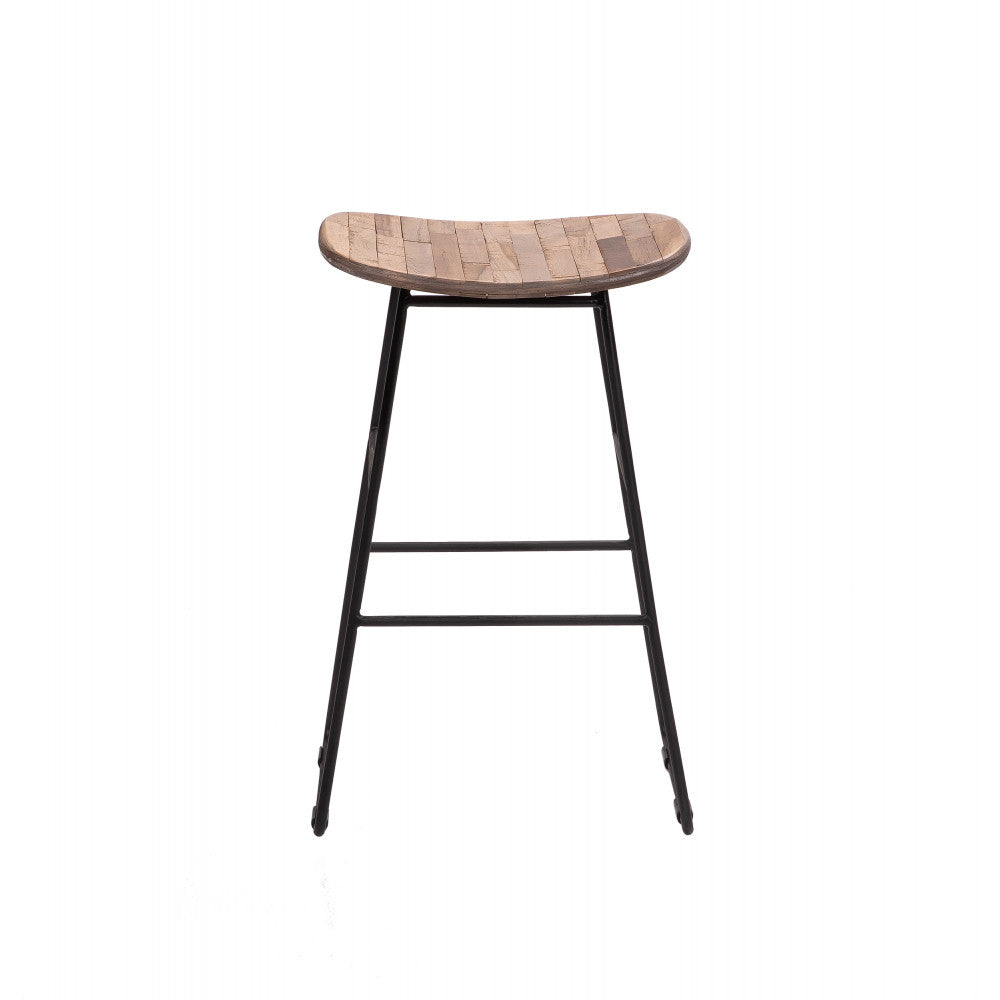kabayan-taburete-de-bar-de-teca-reciclada-y-metal-h65cm__Madera clara