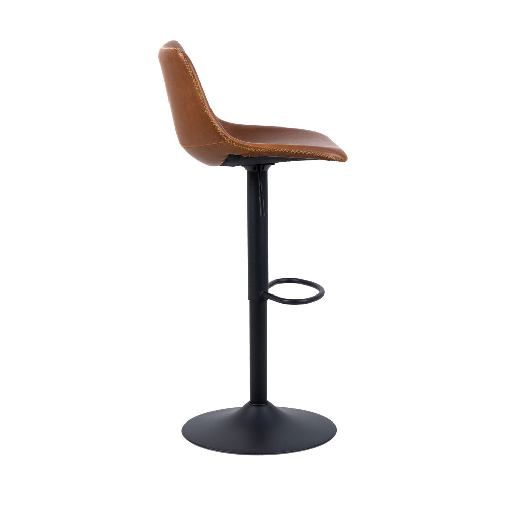 anartia-taburete-de-bar-ajustable-en-simil-cuero-y-metal-h61-83cm__Castaño