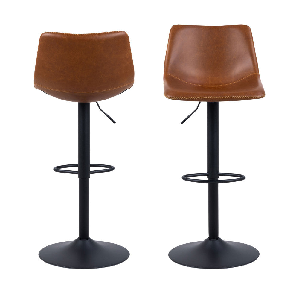 anartia-taburete-de-bar-ajustable-en-simil-cuero-y-metal-h61-83cm__Castaño