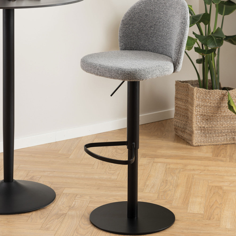 colobura-taburete-de-bar-ajustable-de-tela-y-metal-h55-80cm__Gris